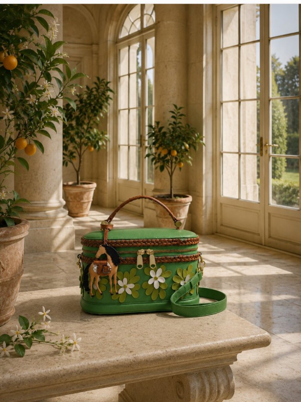 Radley London Lunar New Year SS26 Year of the Horse Green Leather Crossbody NWT - Picture 16 of 16